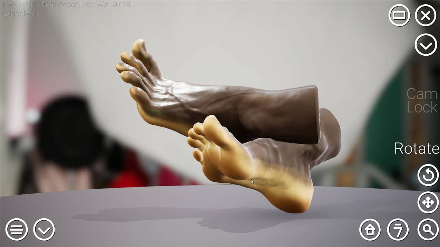 足部造型模拟器/HAELE 3D - Feet Poser Lite-5