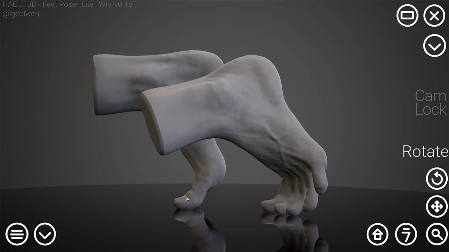 足部造型模拟器/HAELE 3D - Feet Poser Lite-4
