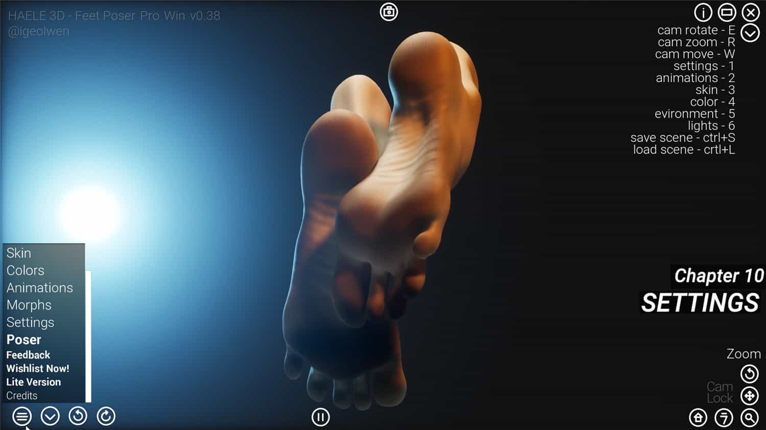 足部造型模拟器 - 专业版/HAELE 3D - Feet Poser Pro-2