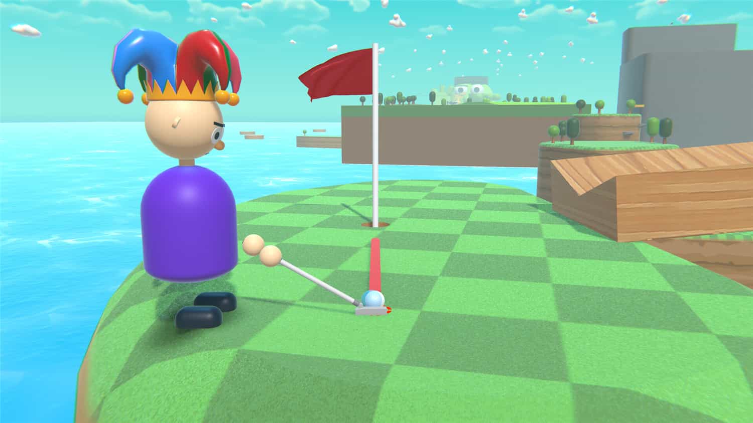 多人平台高尔夫/Multiplayer Platform Golf/支持网络联机-1