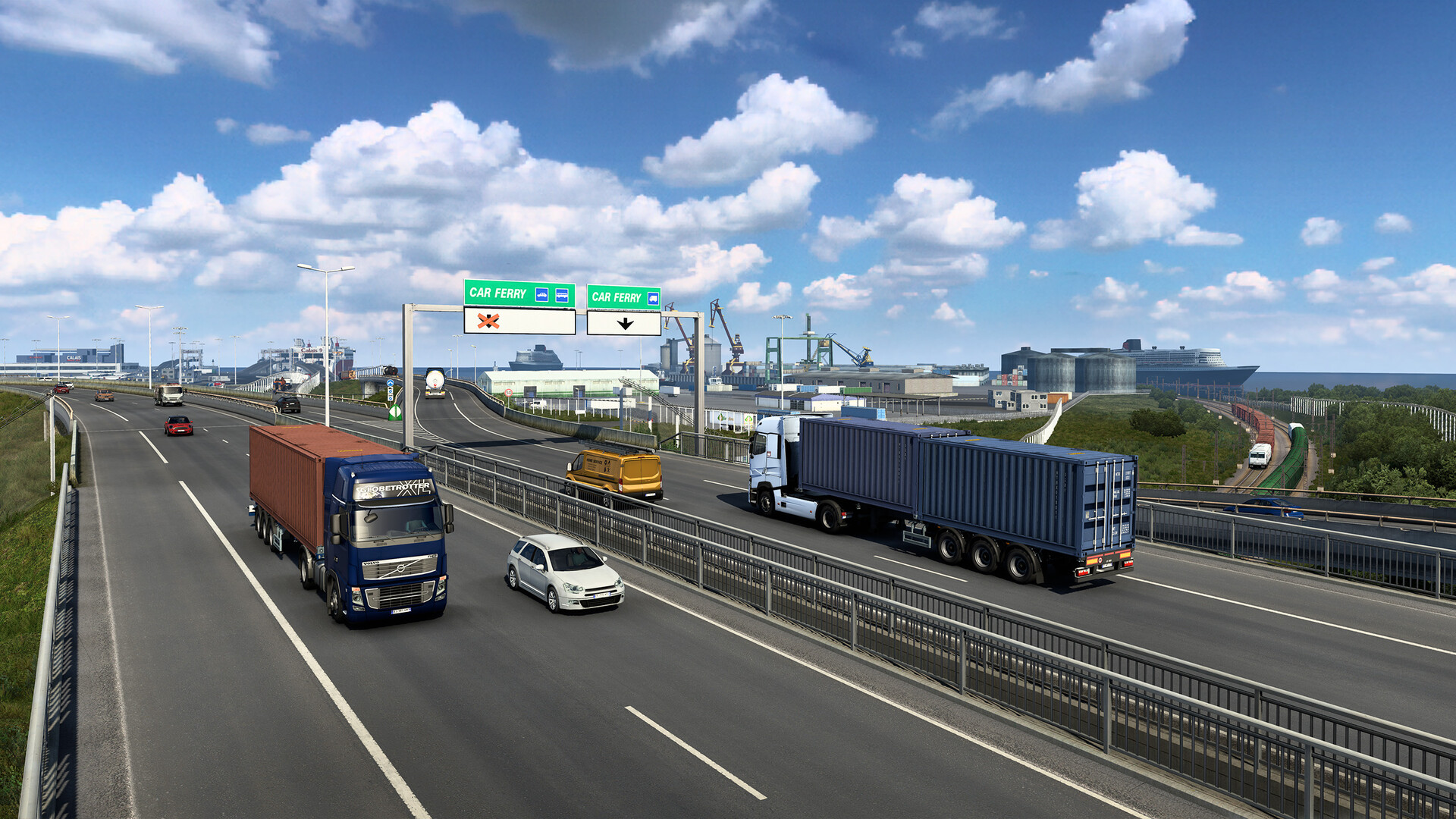 欧洲卡车模拟2/Euro Truck Simulator 2/支持网络联机-3
