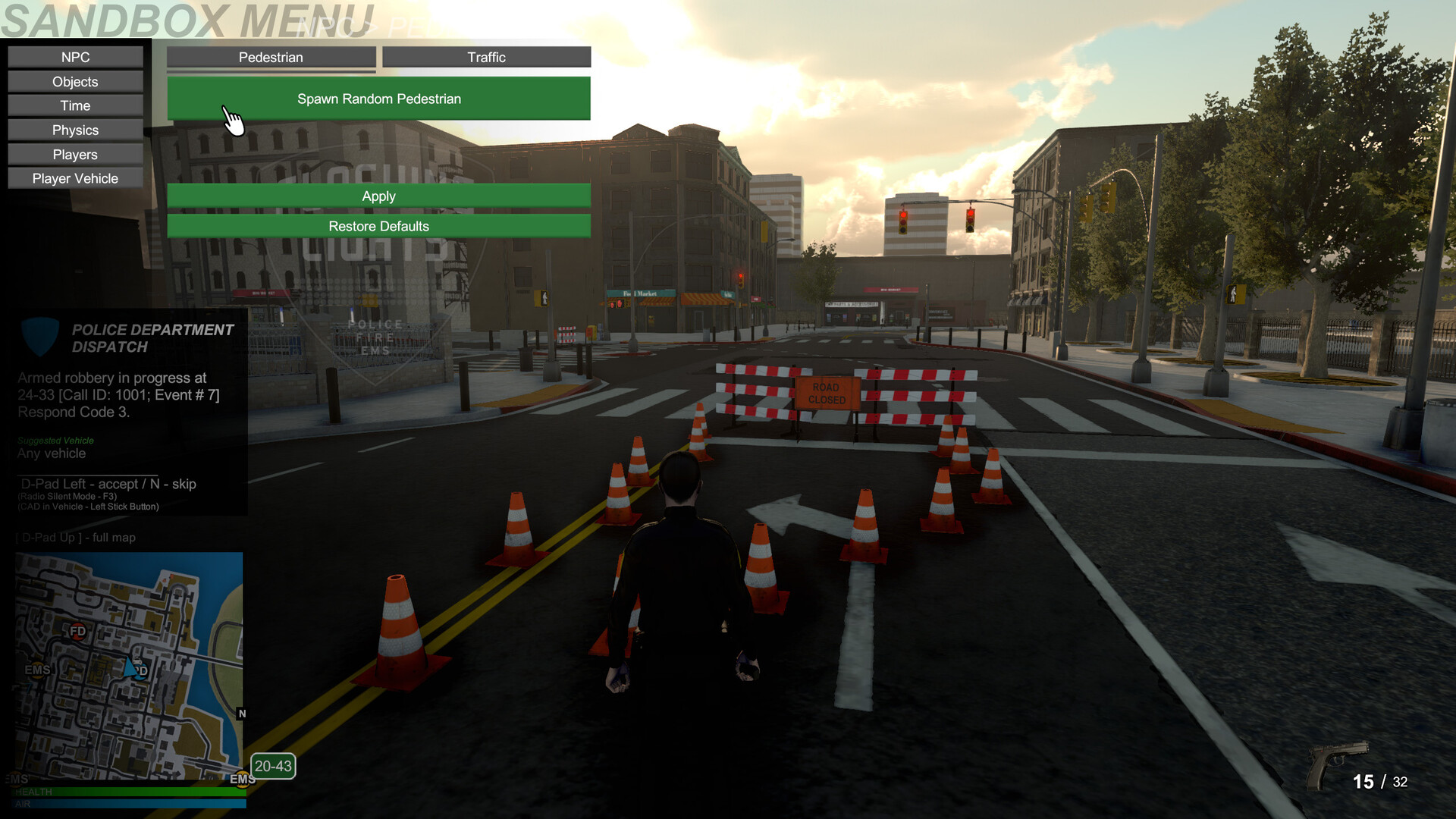 消防模拟/警情模拟/急救模拟/Flashing Lights - Police, Firefighting, Emergency Services Simulator-4