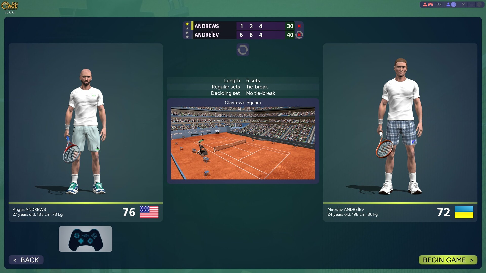 全王牌网球模拟器/Full Ace Tennis Simulator-3