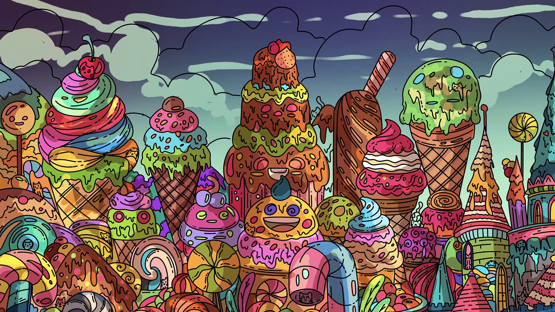 100只糖果猫/100 Candy Cats-3