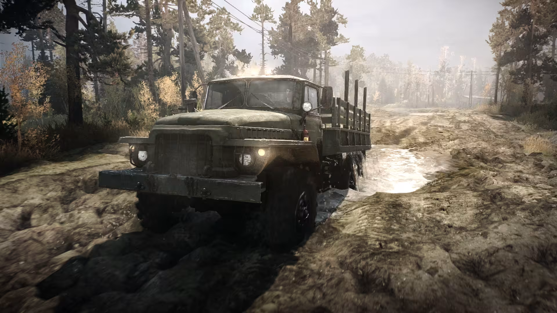 旋转轮胎:泥泞奔驰/Spintires: MudRunner-6 旋转轮胎:泥泞奔驰/Spintires: MudRunner-6