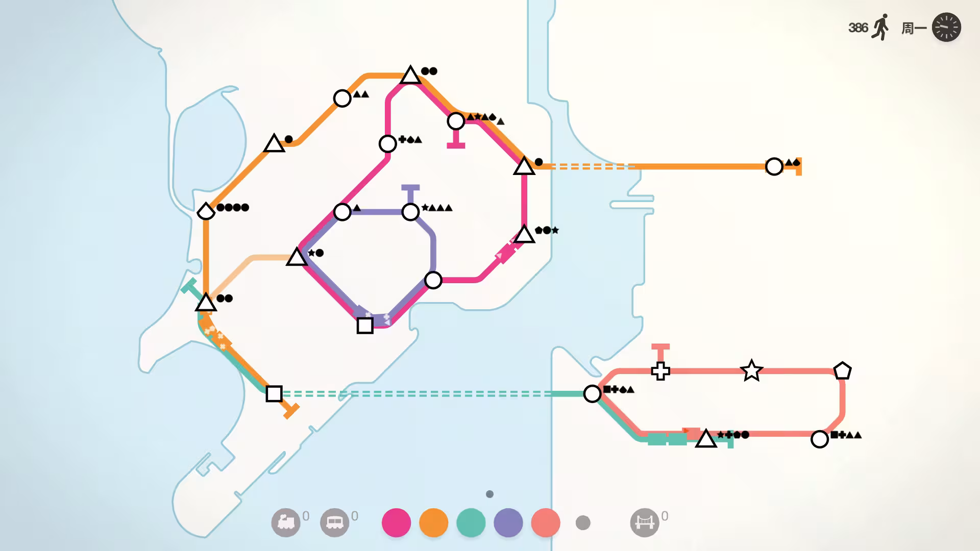 迷你地铁/迷你都市/模拟地铁/Mini Metro-7