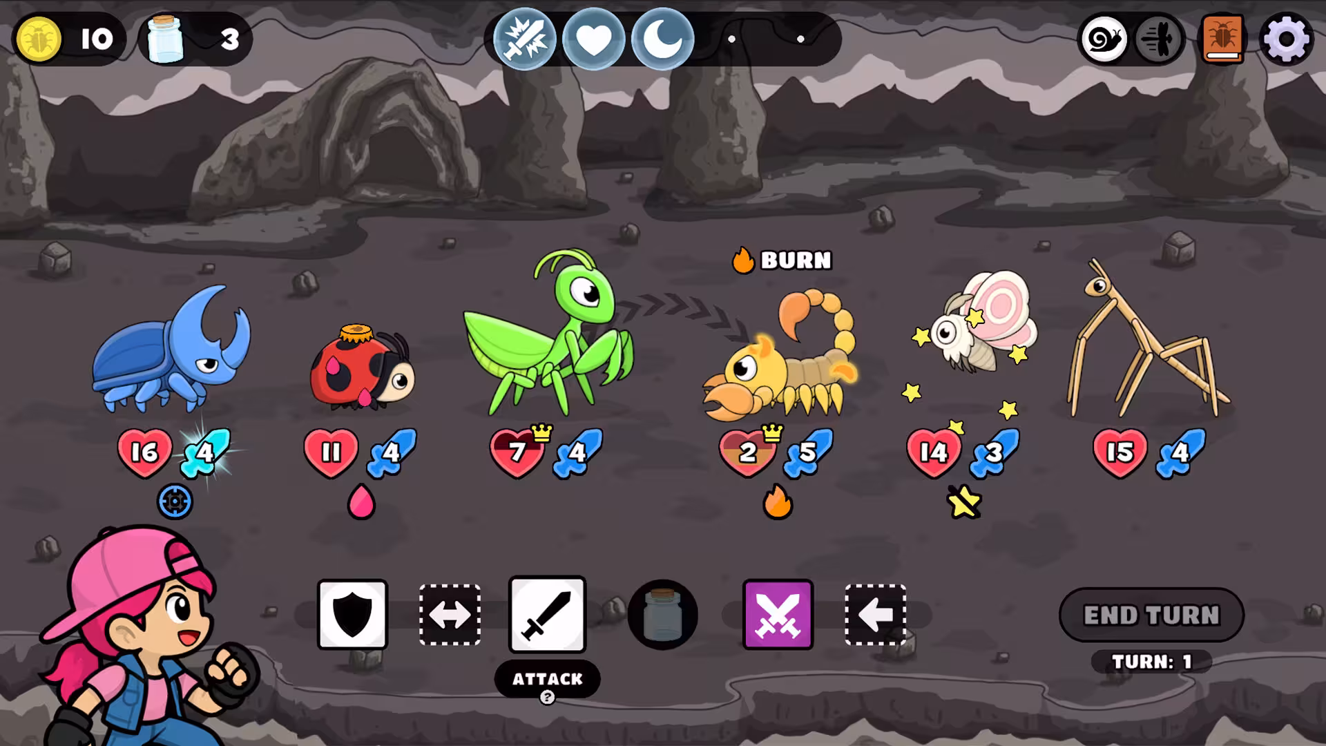萌虫骰战/Dicey Bugs