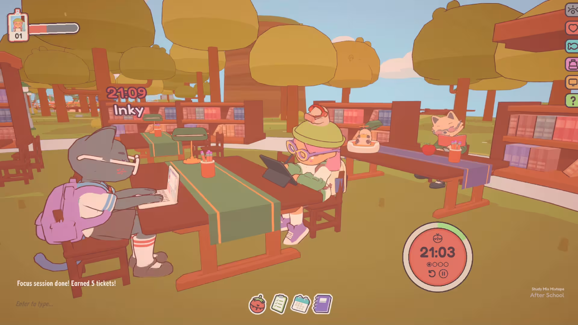 随时在一起: 云自习/On-Together: Virtual Co-Working-6