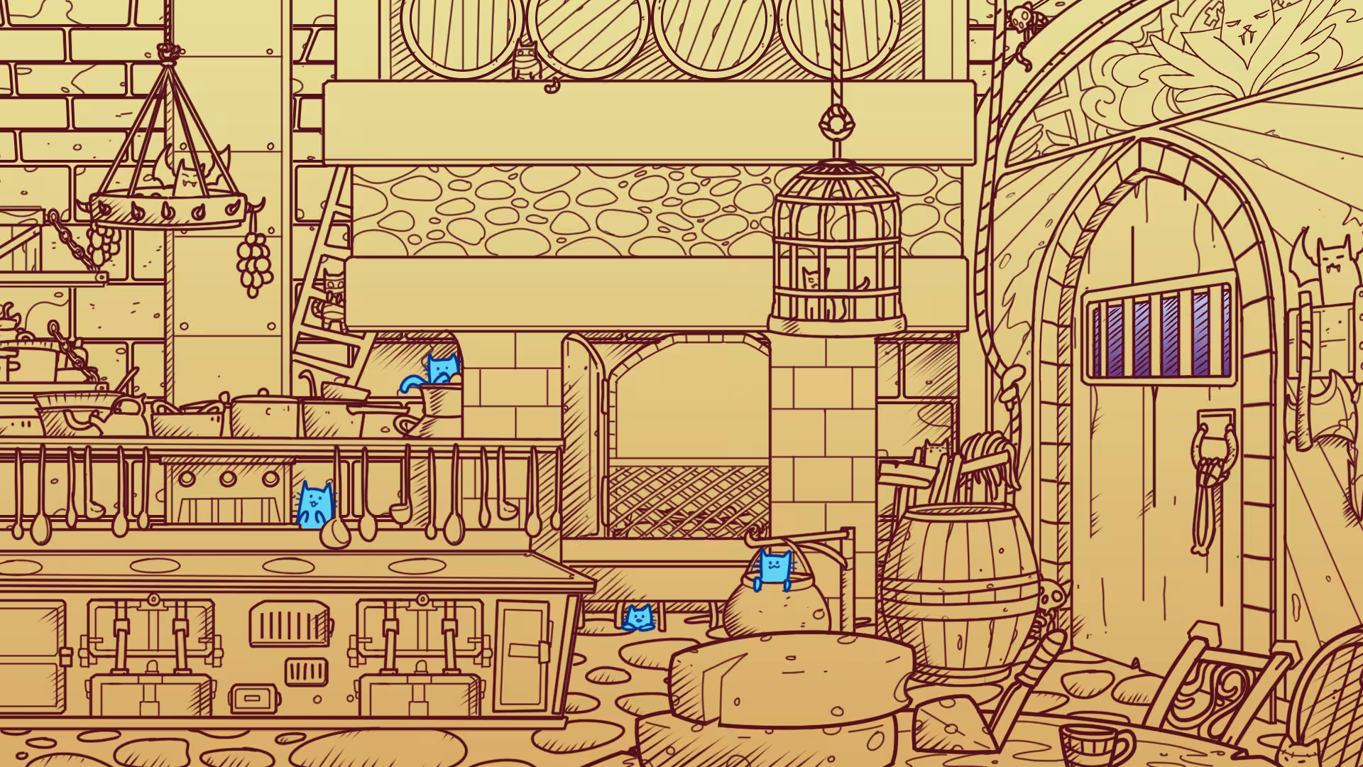 城堡满是猫/A Castle Full of Cats-1