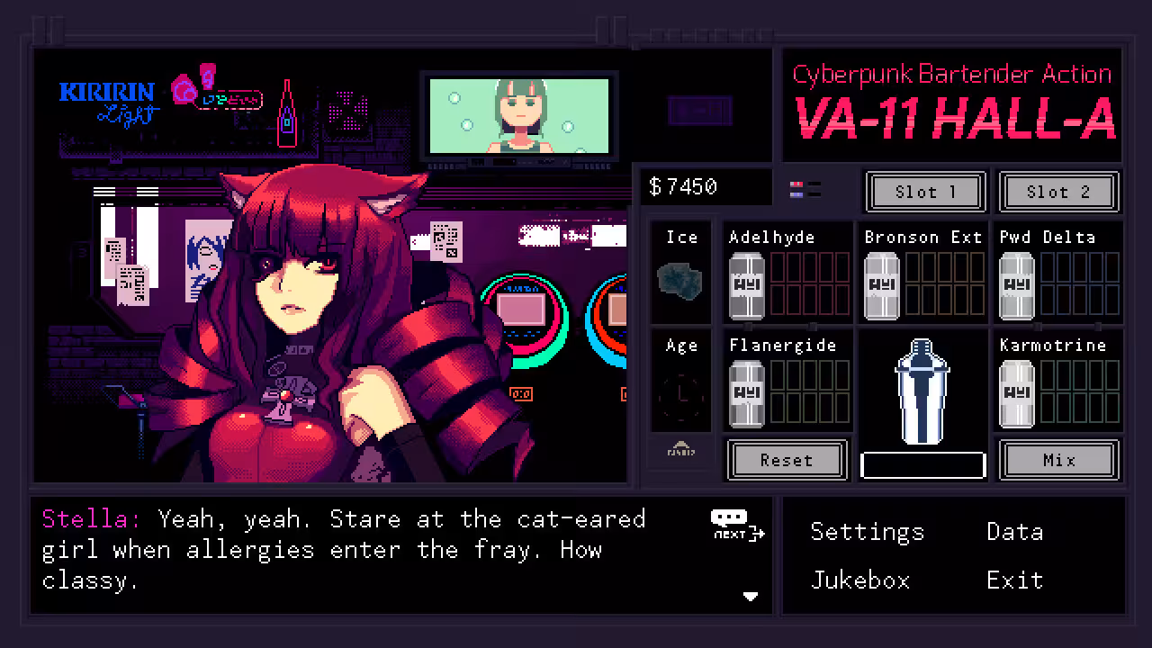 VA-11 HALL-A:赛博朋克酒保行动/VA-11 Hall-A: Cyberpunk Bartender Action-3 VA-11 HALL-A:赛博朋克酒保行动/VA-11 Hall-A: Cyberpunk Bartender Action-3