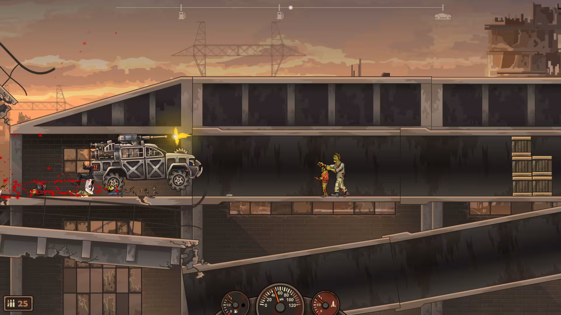 死亡战车2/Earn to Die 2-4 死亡战车2/Earn to Die 2-4