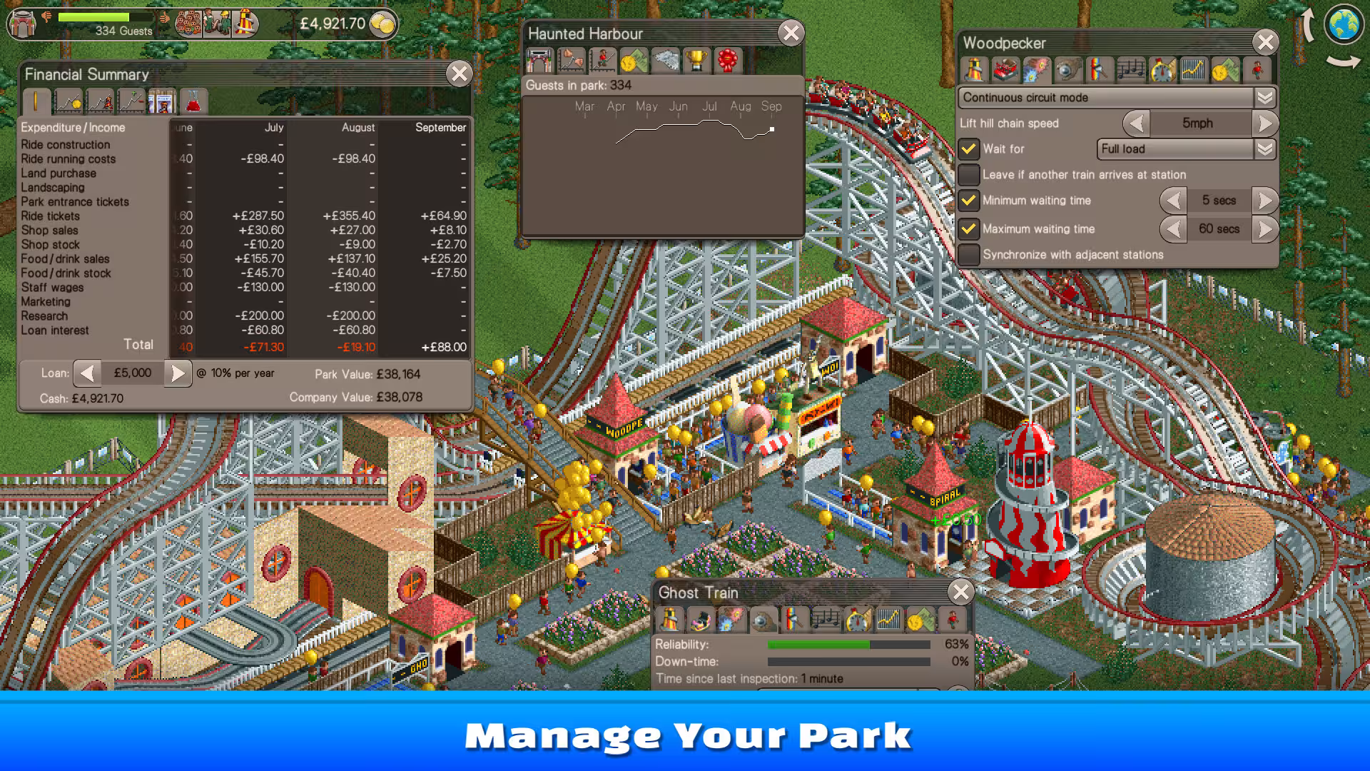 过山车大亨 经典版/RollerCoaster Tycoon Classic-5
