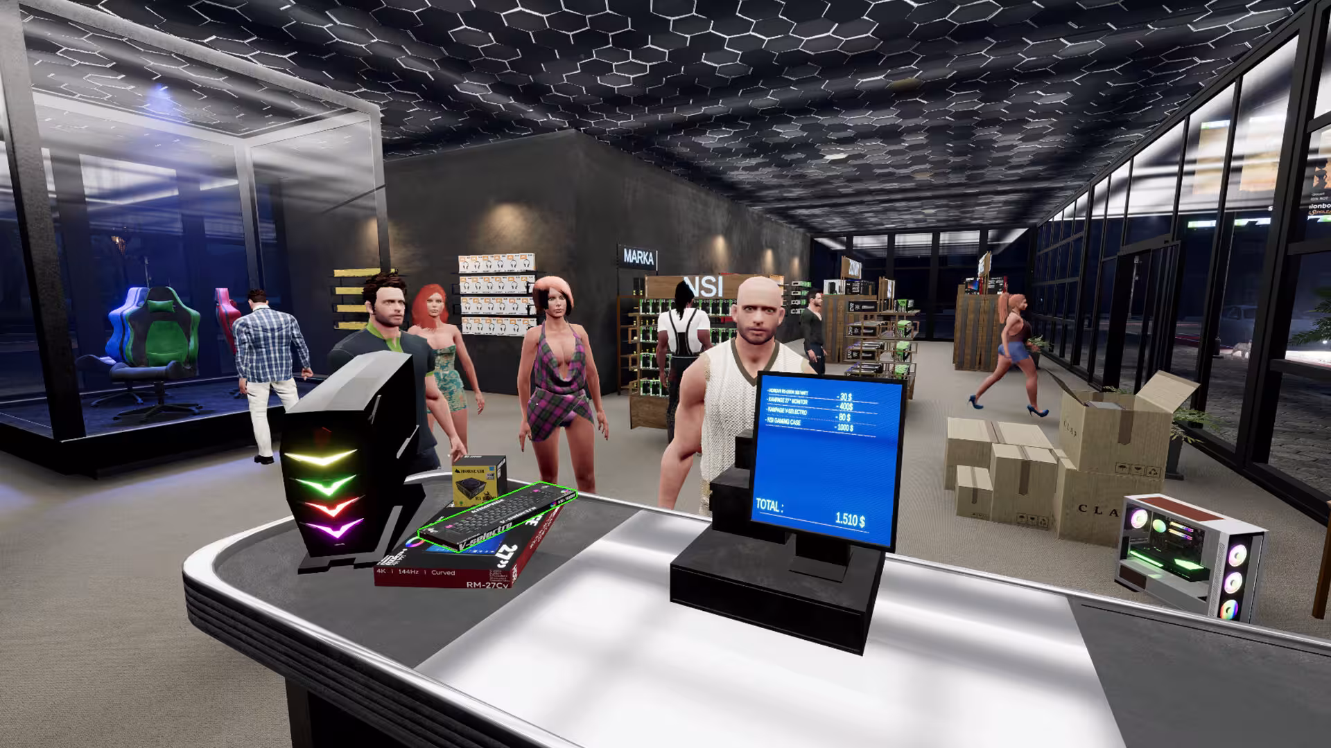 科技商店模拟/Tech Market Simulator-1 科技商店模拟/Tech Market Simulator-1