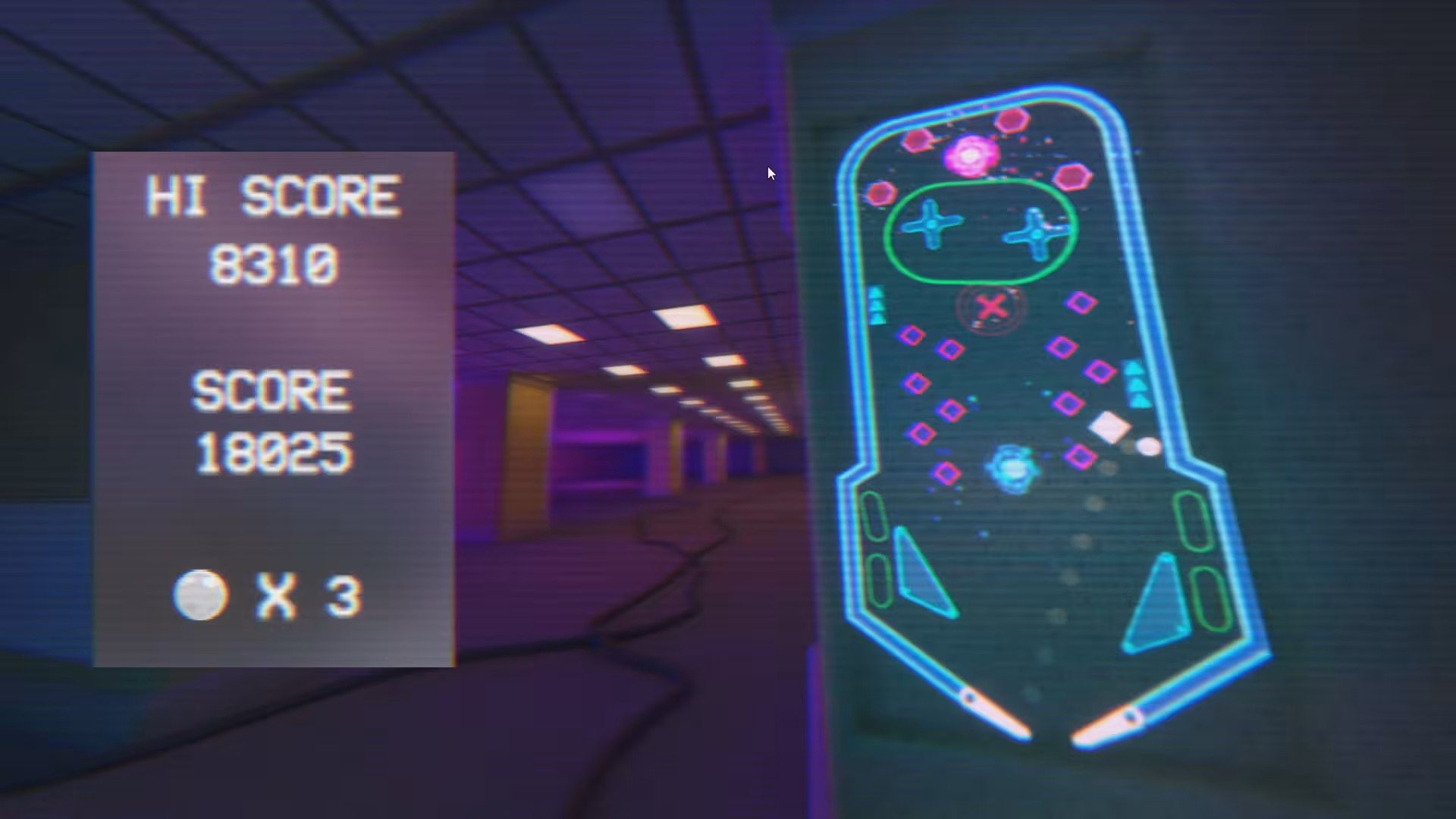 蒸汽波弹子球/Vaporwave Pinball-5 蒸汽波弹子球/Vaporwave Pinball-5
