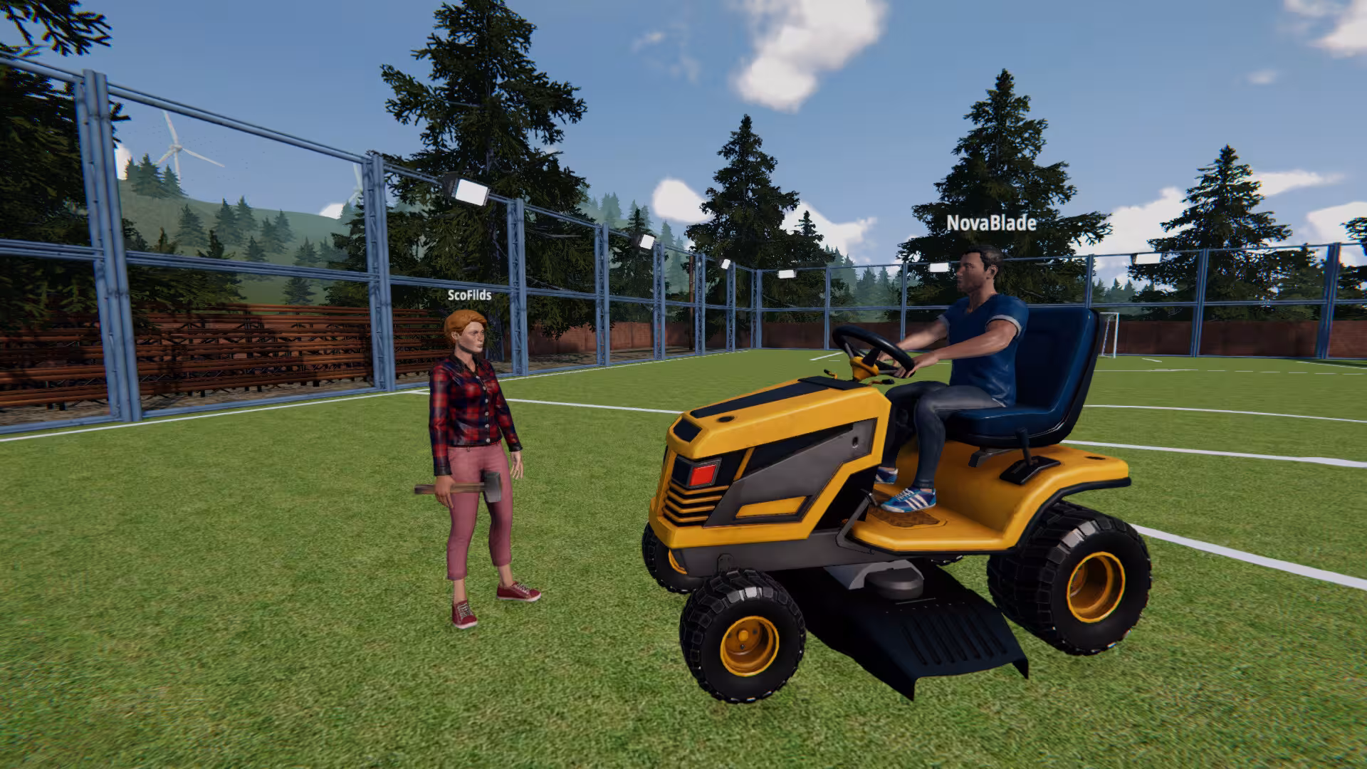 足球场模拟器/Football Pitch Simulator-1 足球场模拟器/Football Pitch Simulator-1