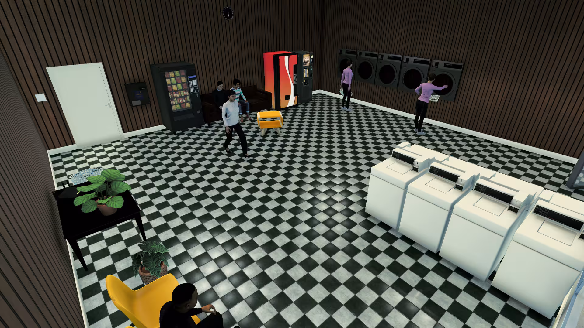 自助洗衣店模拟器/Laundromat Simulator-1 自助洗衣店模拟器/Laundromat Simulator-1