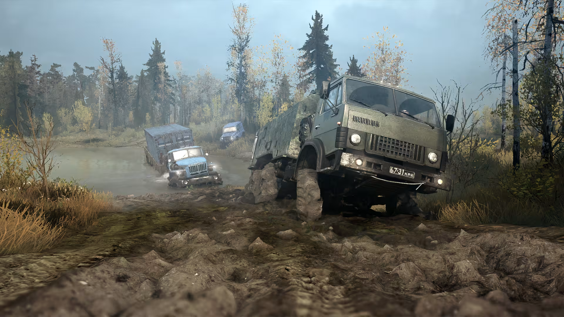 旋转轮胎:泥泞奔驰/Spintires: MudRunner-5 旋转轮胎:泥泞奔驰/Spintires: MudRunner-5