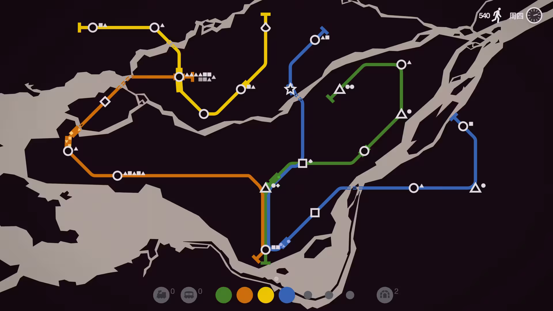 迷你地铁/迷你都市/模拟地铁/Mini Metro-3