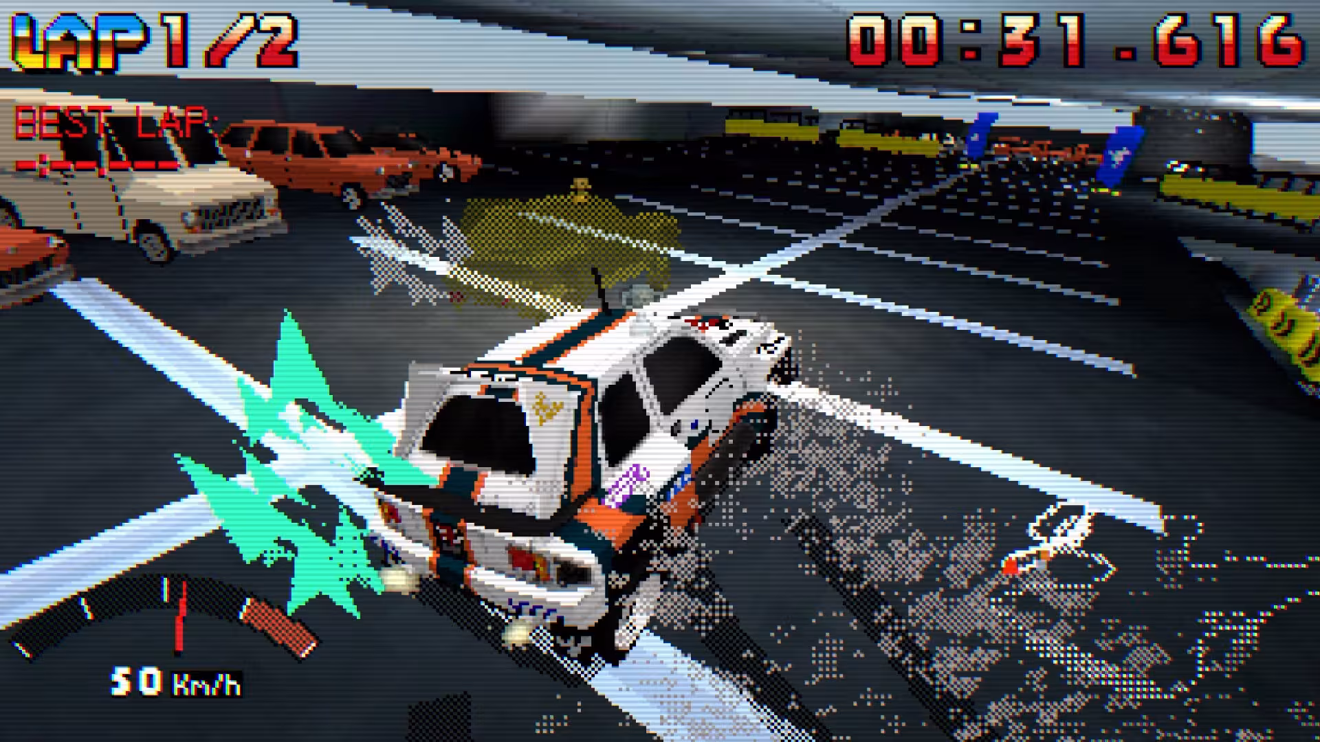 停车场拉力赛道/Parking Garage Rally Circuit-4