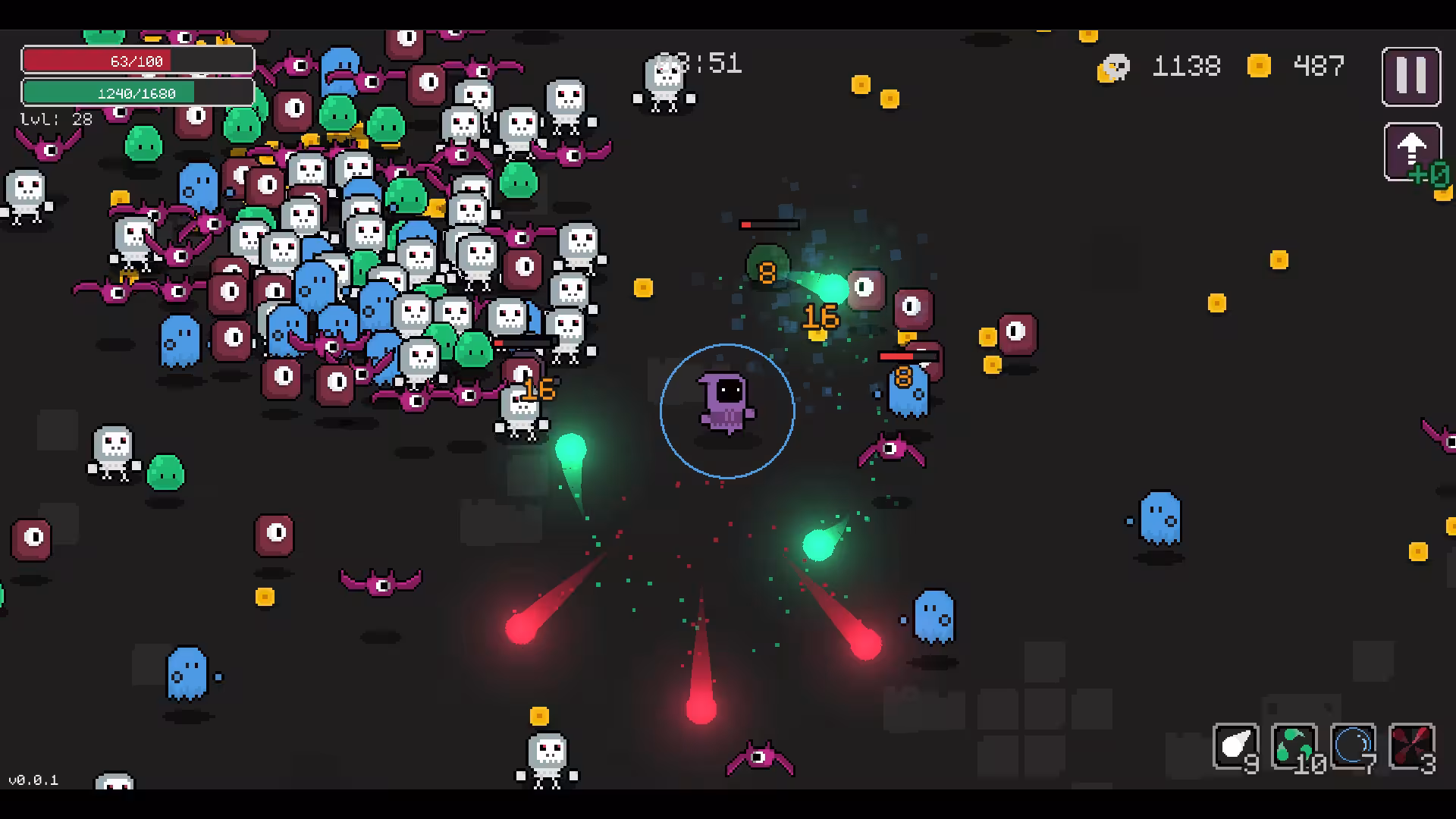 无尽的波浪生存/Endless waves survival-4 无尽的波浪生存/Endless waves survival-4