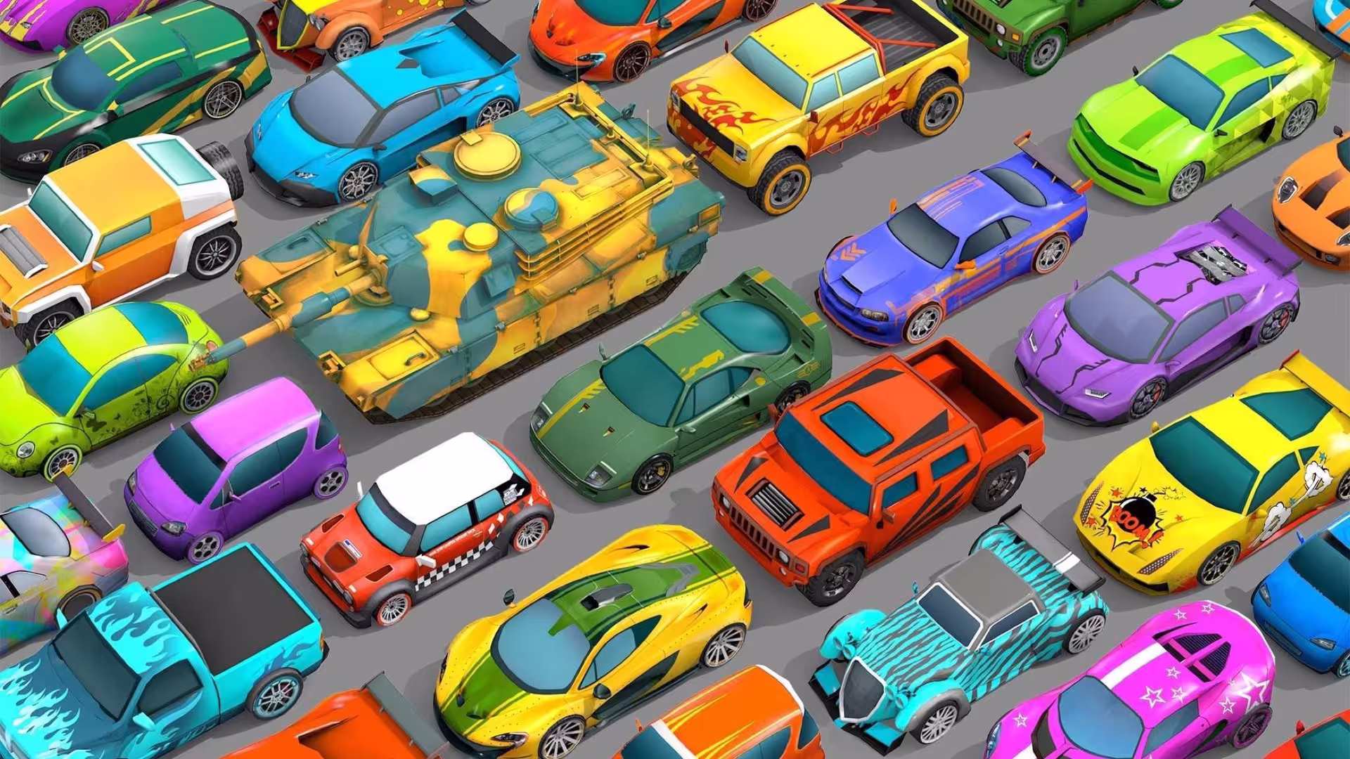 溅射汽车/Splash Cars-4