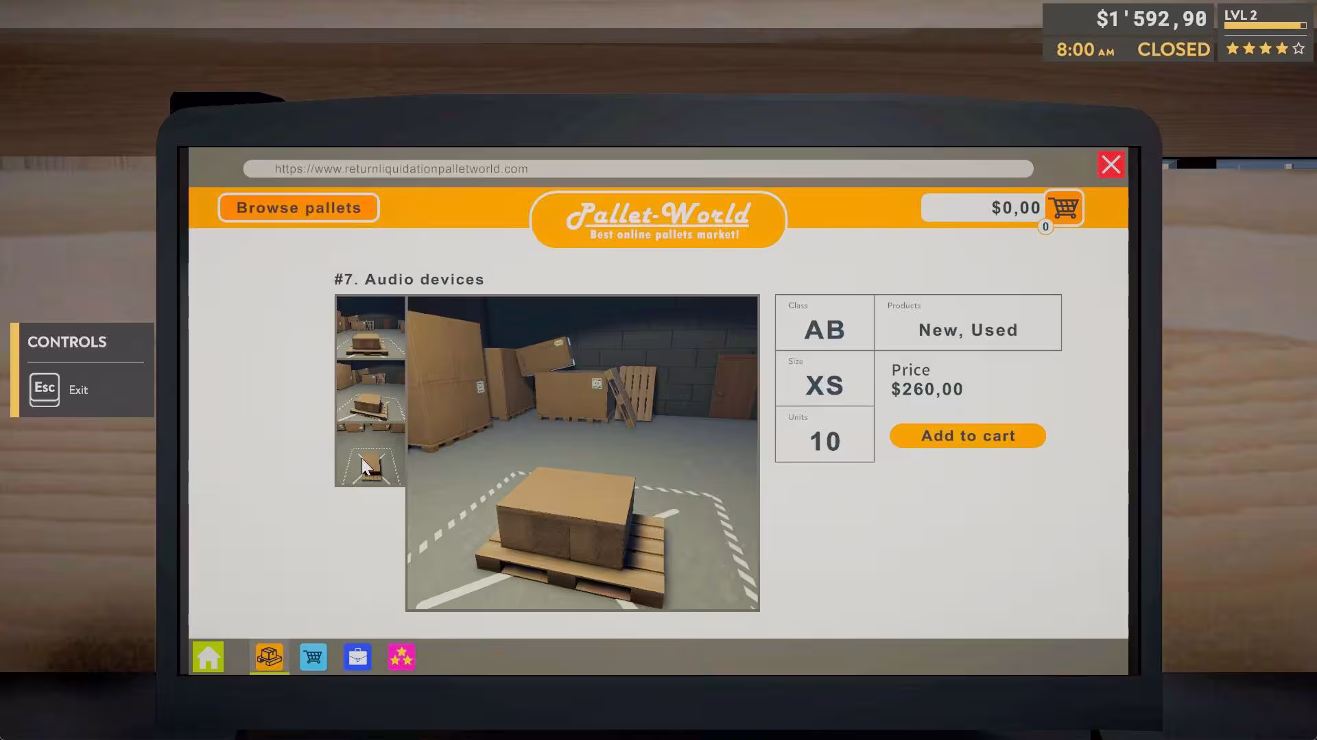 退货专卖店模拟器/Returns Outlet Simulator