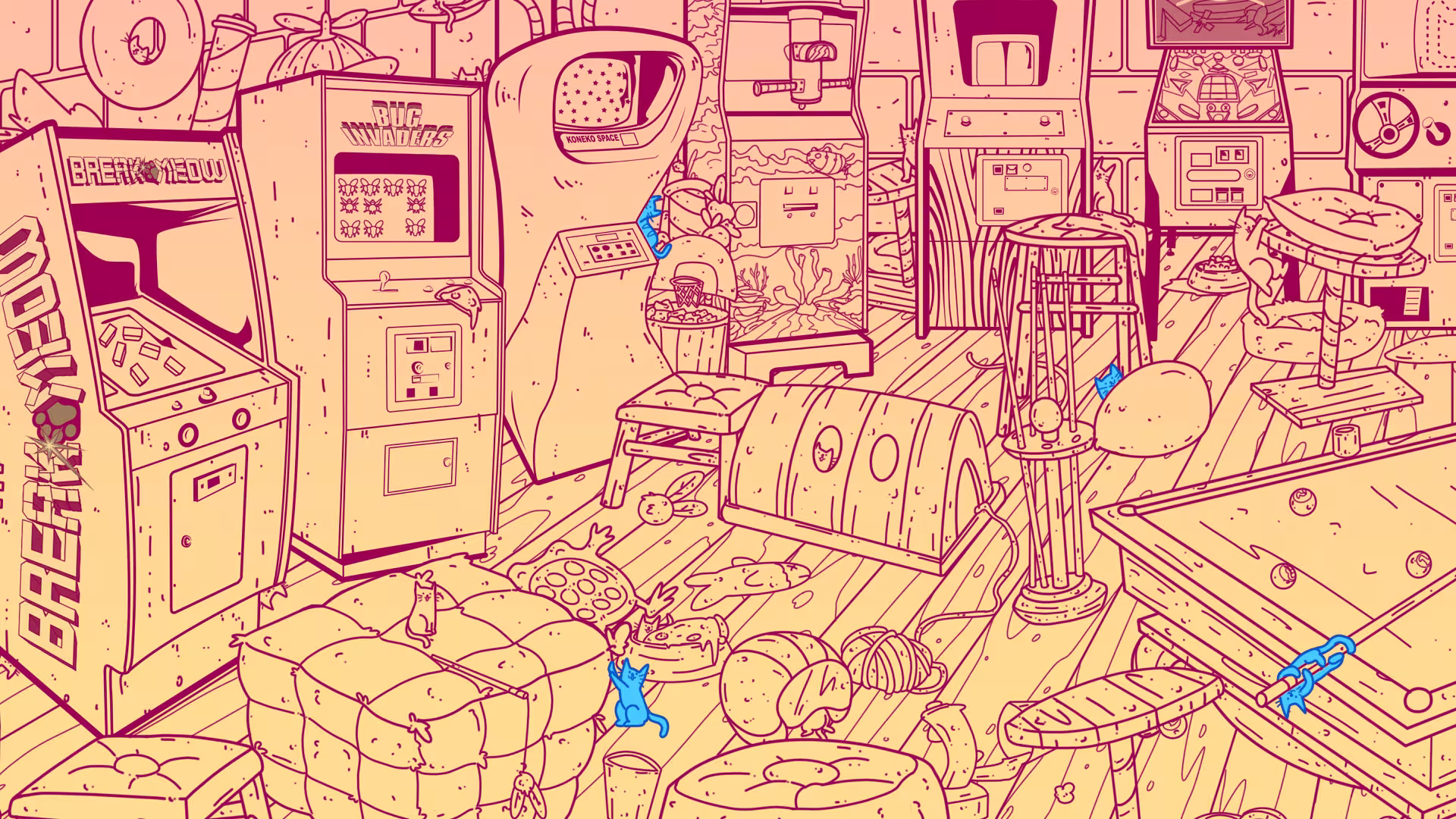 电玩街机满是猫/An Arcade Full of Cats-1 电玩街机满是猫/An Arcade Full of Cats-1
