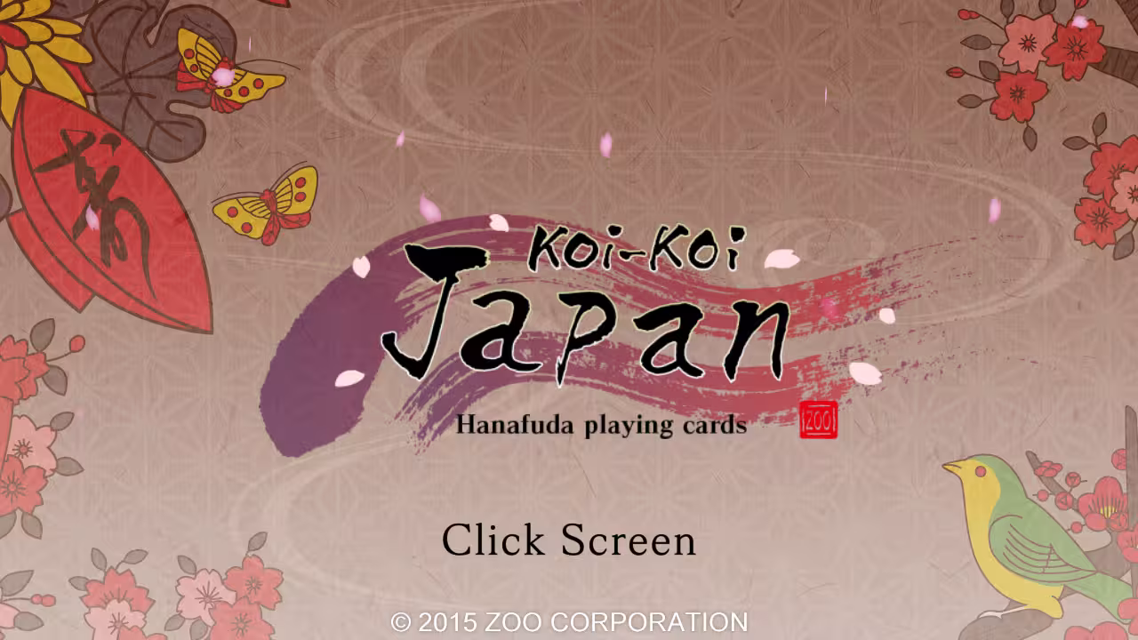 花牌/日本花札纸牌/Koi-Koi Japan [Hanafuda playing cards]-1
