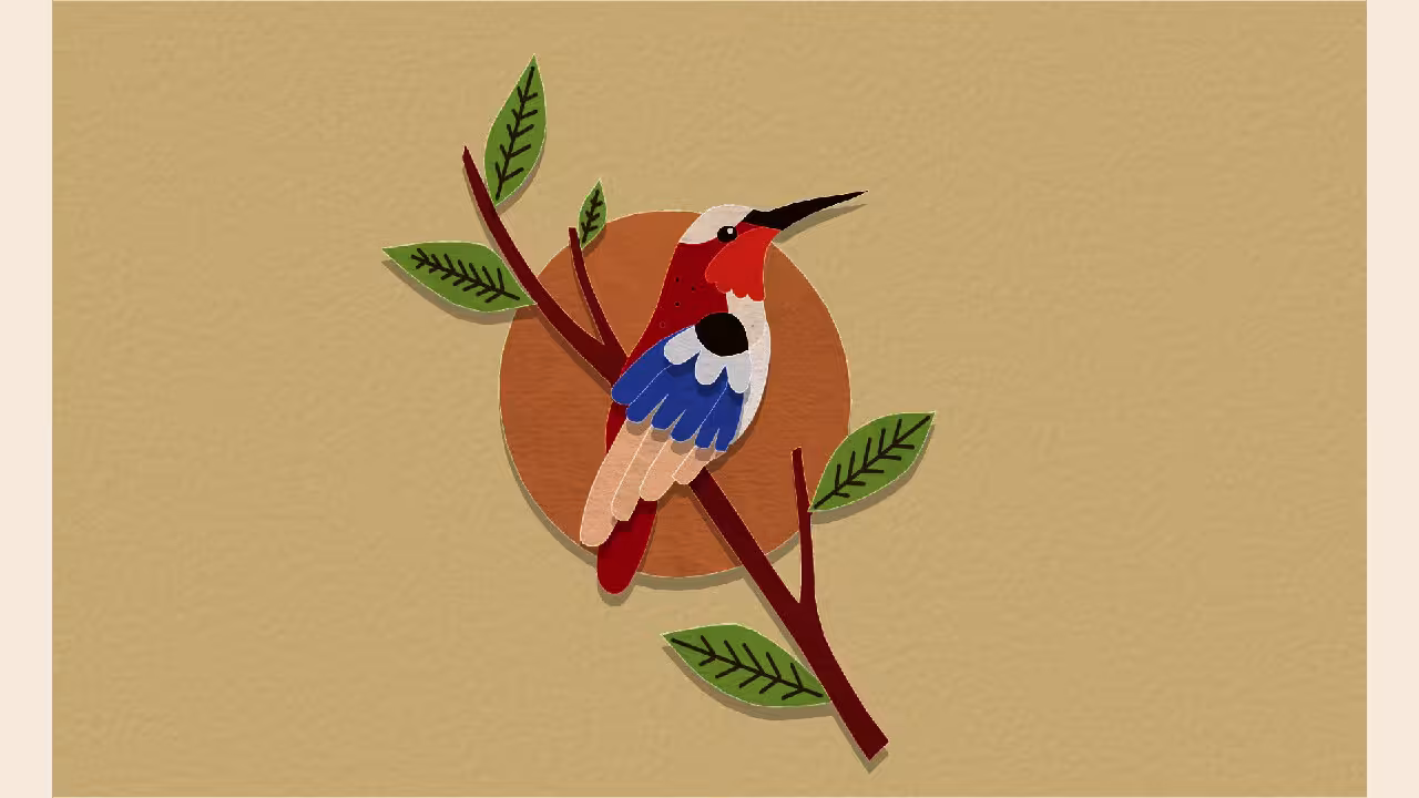 剪纸美术馆-自然/Papercut Art Gallery-Nature-3