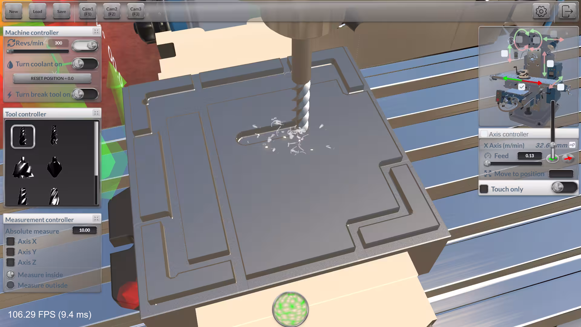 铣削机模拟器/Milling machine simulator-2