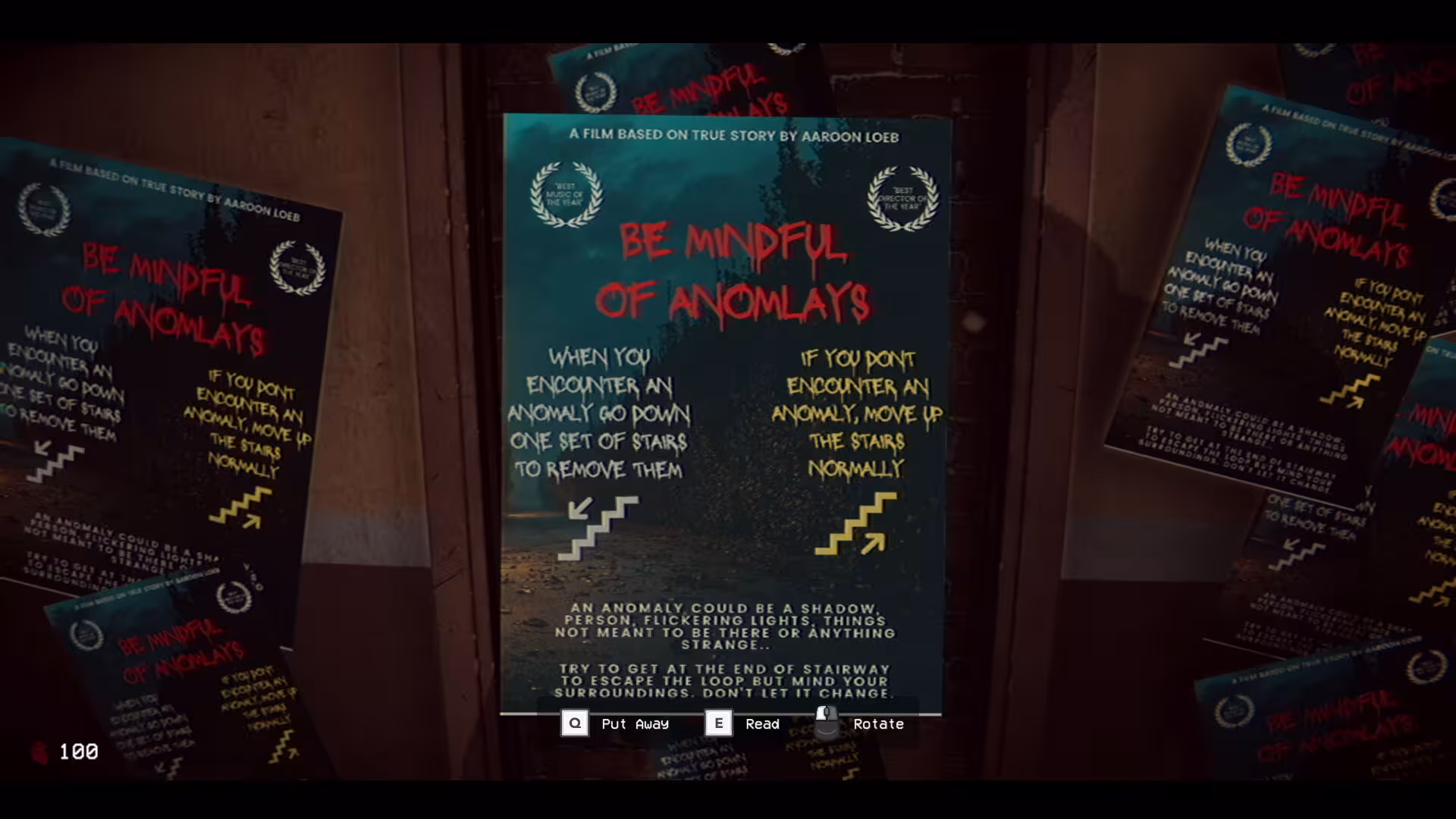 第七阶梯:异常猎捕循环恐怖游戏/The Stairway 7 - Anomaly Hunt Loop Horror Game