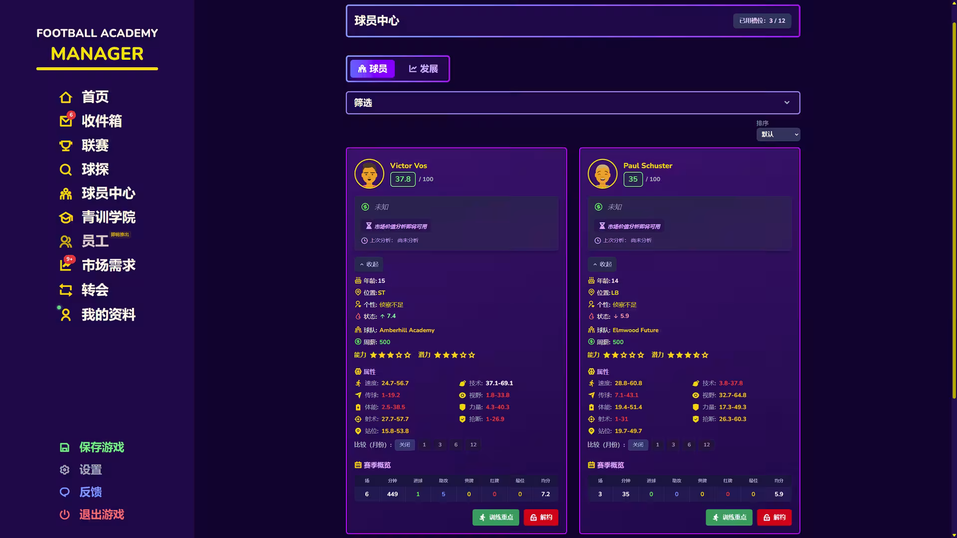 足球青训学院经理/Football Academy Manager-2