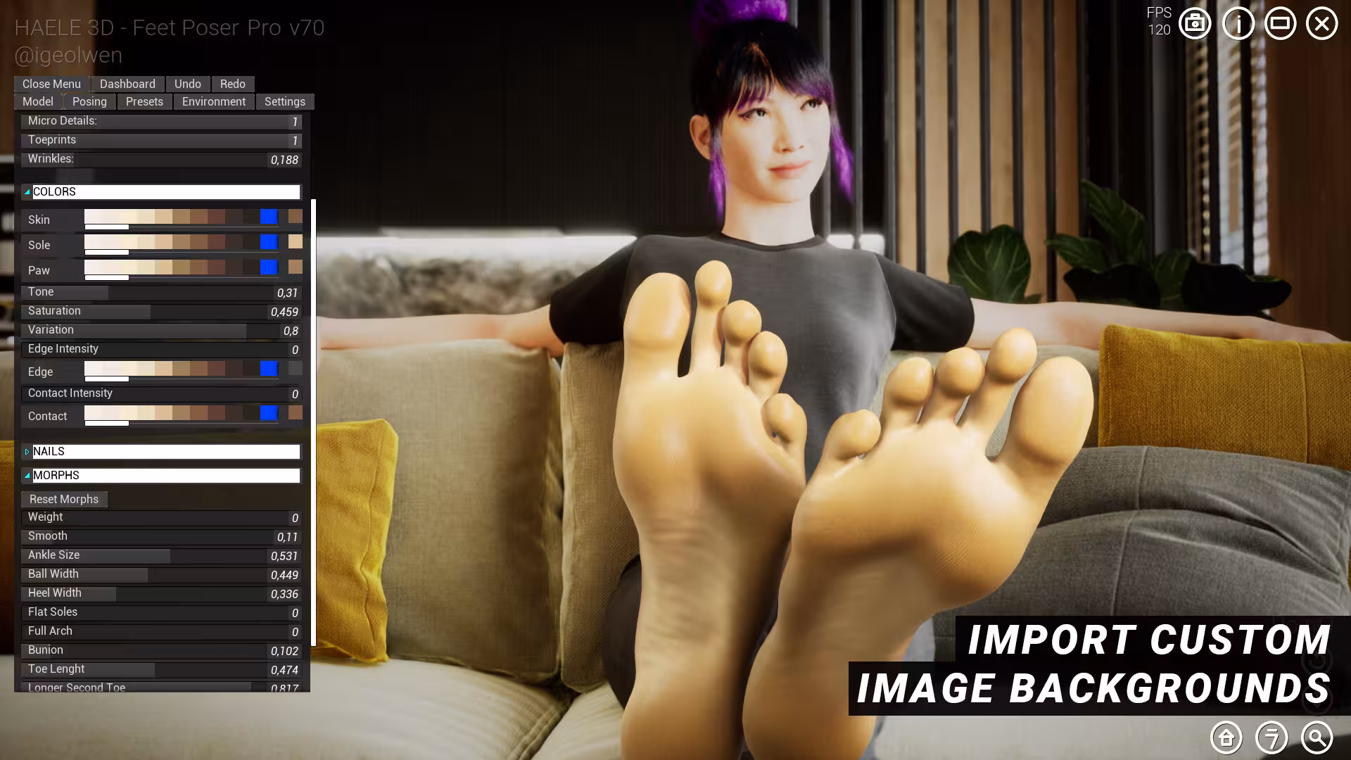 足部造型模拟器 - 专业版/HAELE 3D - Feet Poser Pro-1