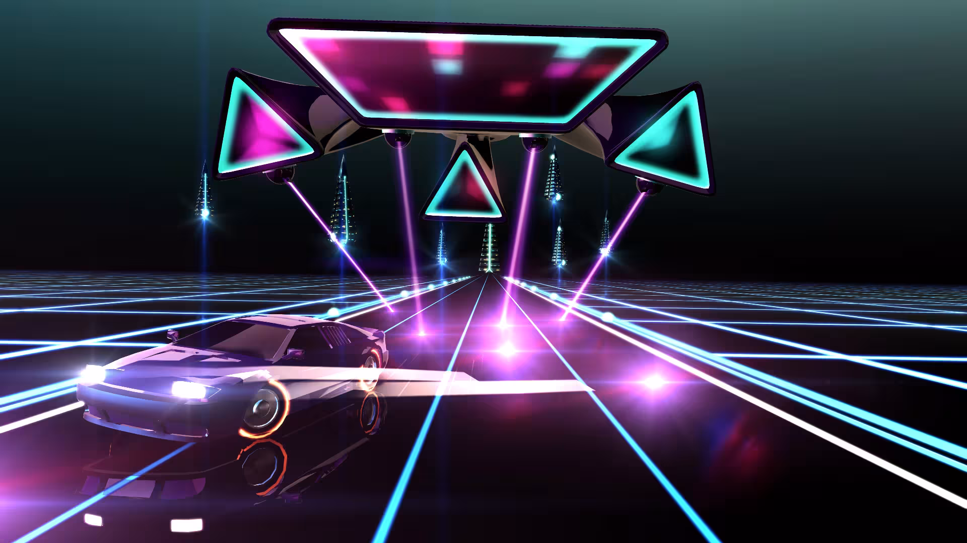 霓虹飞车/Neon Drive-4 霓虹飞车/Neon Drive-4