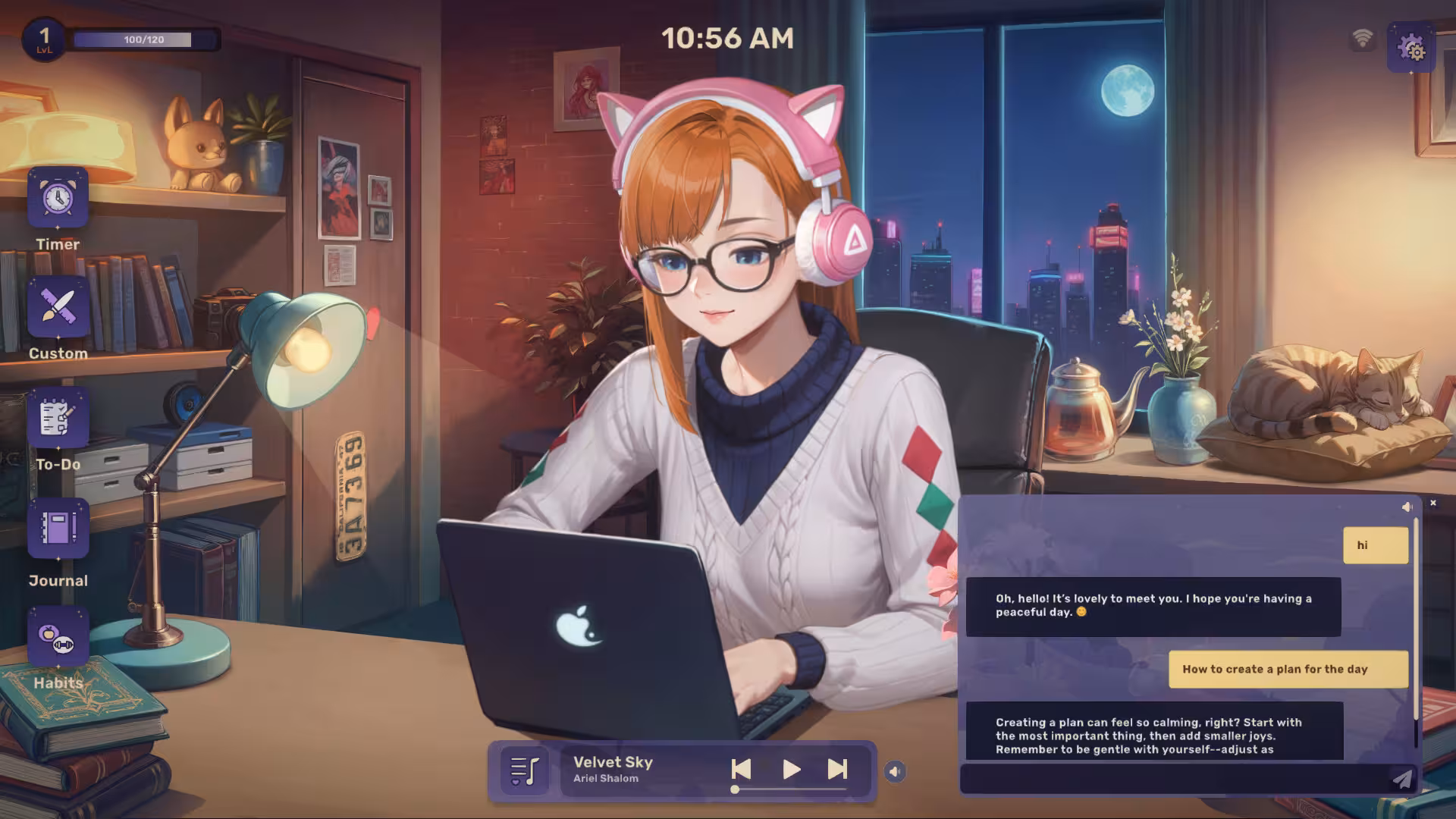 Lo-Fi女孩:AI助手/Lo-Fi Girl: AI Assistant-1 Lo-Fi女孩:AI助手/Lo-Fi Girl: AI Assistant-1