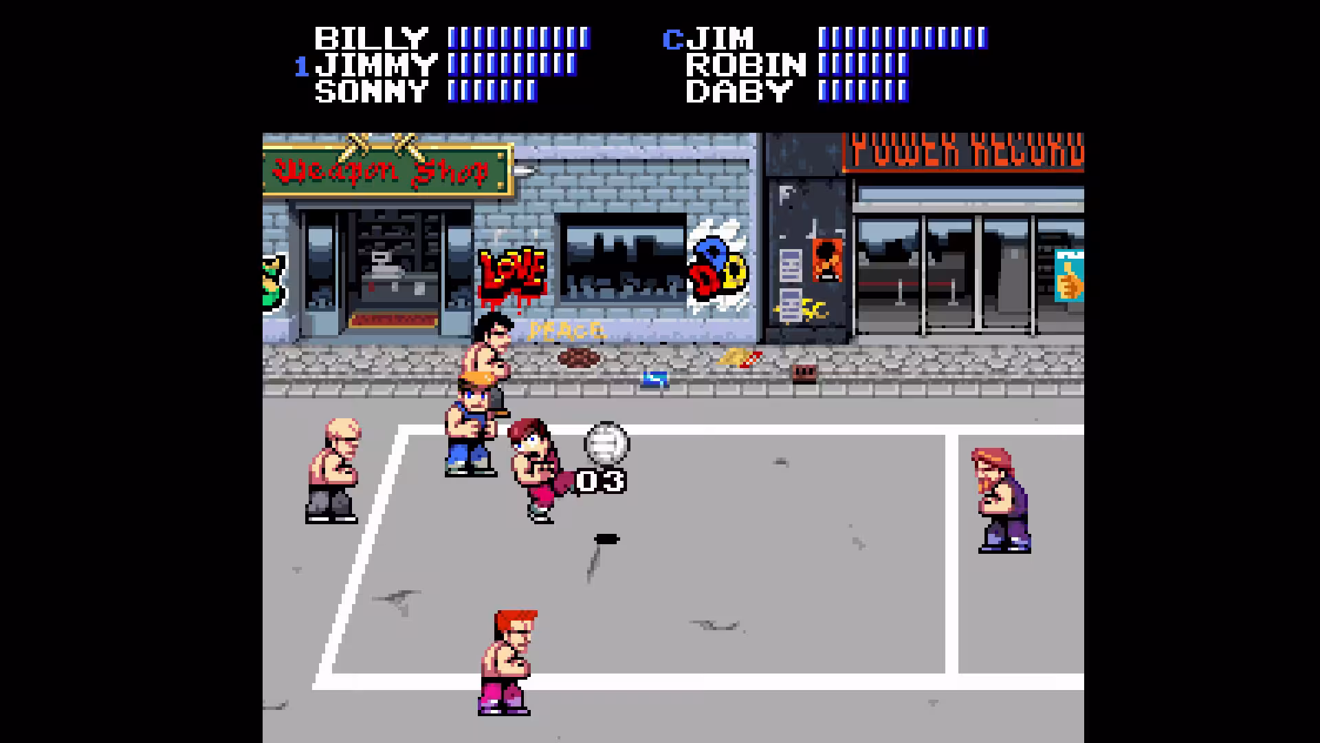 双截龙躲避球/Double Dragon Dodgeball-2 双截龙躲避球/Double Dragon Dodgeball-2