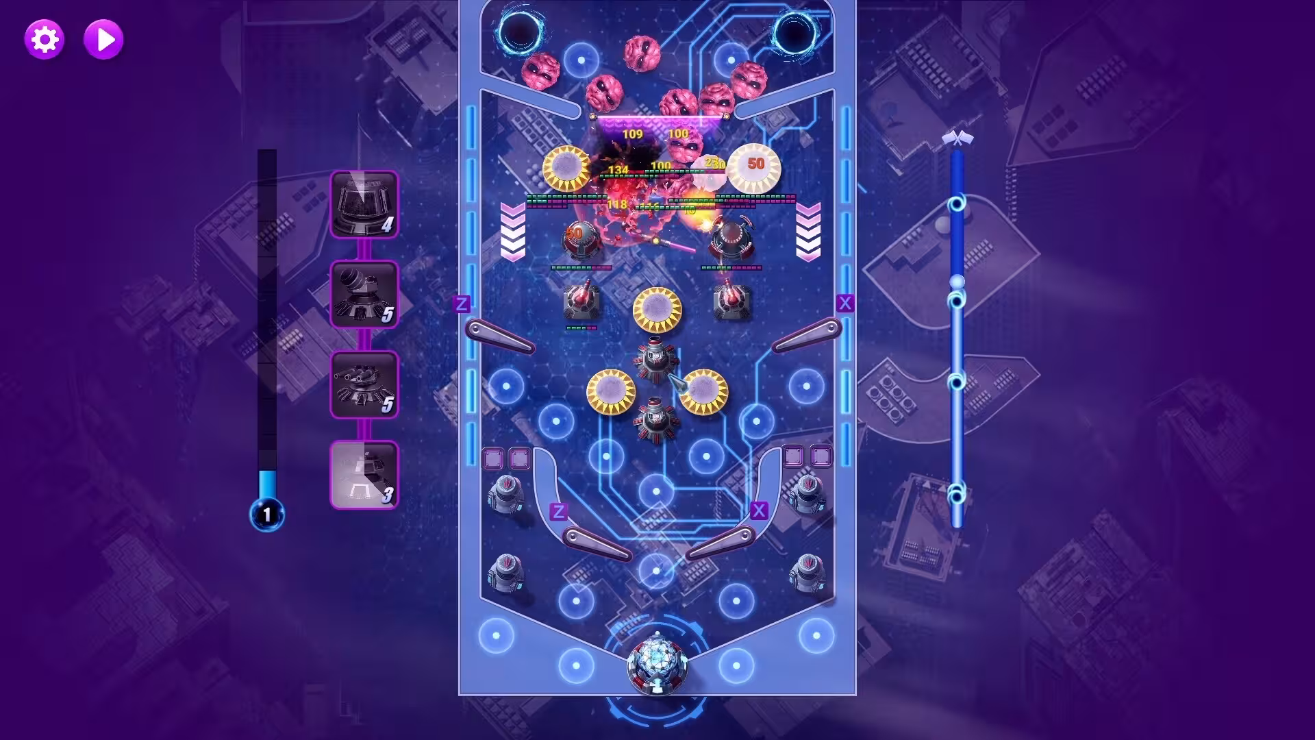 三维弹球塔防版/Bumper Blitz TD-1 三维弹球塔防版/Bumper Blitz TD-1