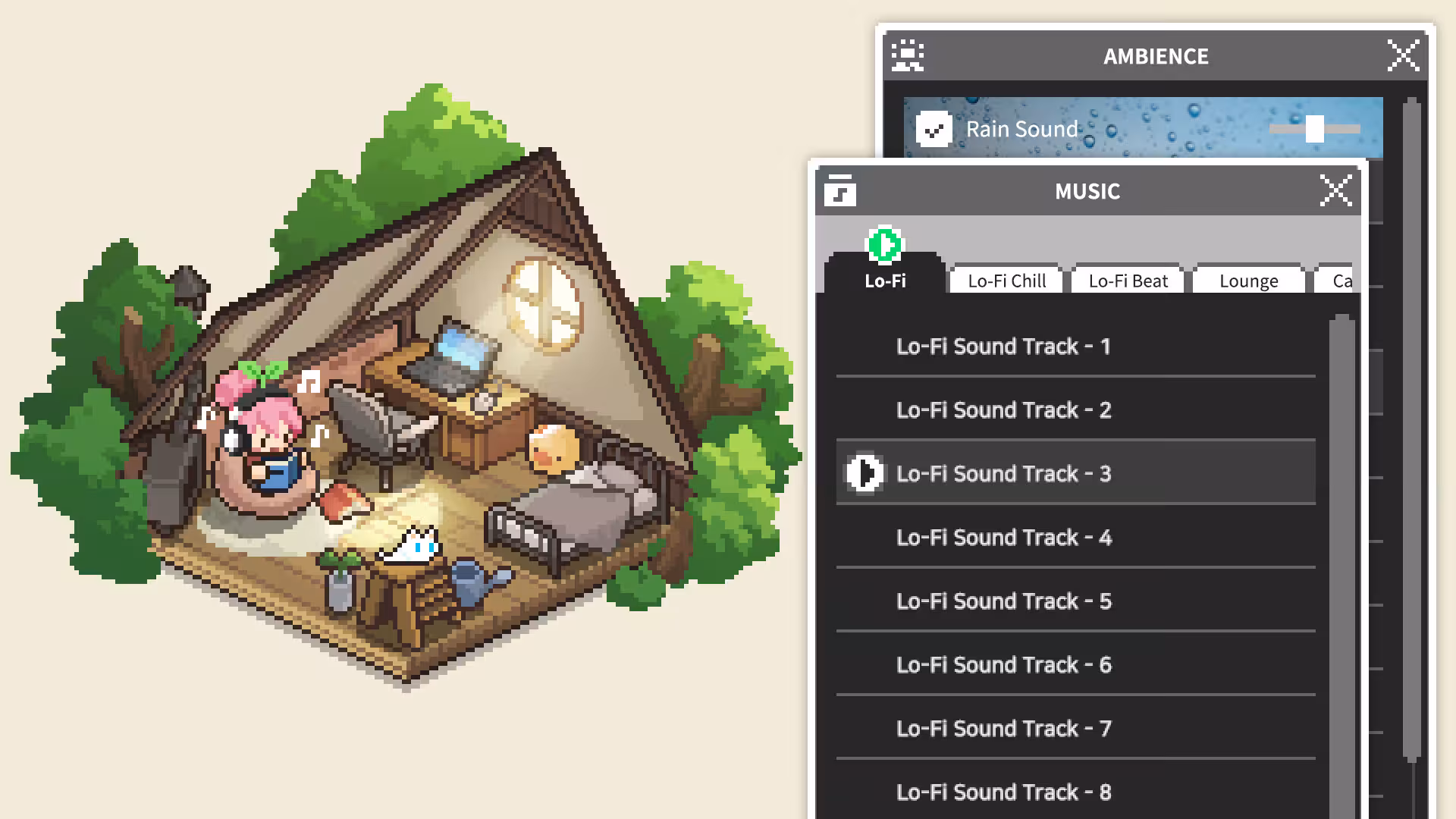 迷你舒适房间:Lo-Fi/Mini Cozy Room: Lo-Fi-3 迷你舒适房间:Lo-Fi/Mini Cozy Room: Lo-Fi-3