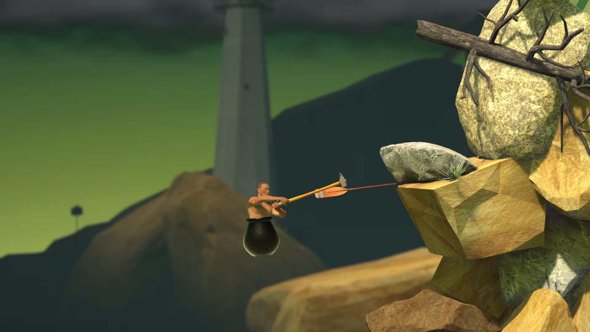 掘地求升/和班尼特福迪一起攻克难关/Getting Over It with Bennett Foddy-5 掘地求升/和班尼特福迪一起攻克难关/Getting Over It with Bennett Foddy-5