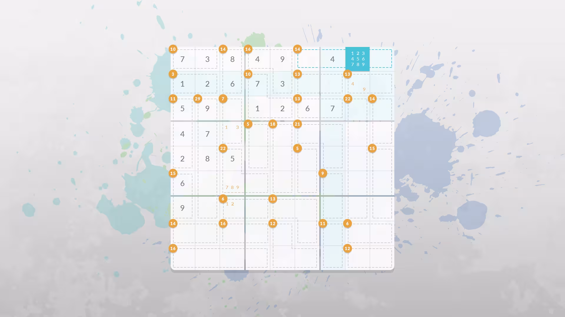 杀手数独/Sudoku Killer-1 杀手数独/Sudoku Killer-1