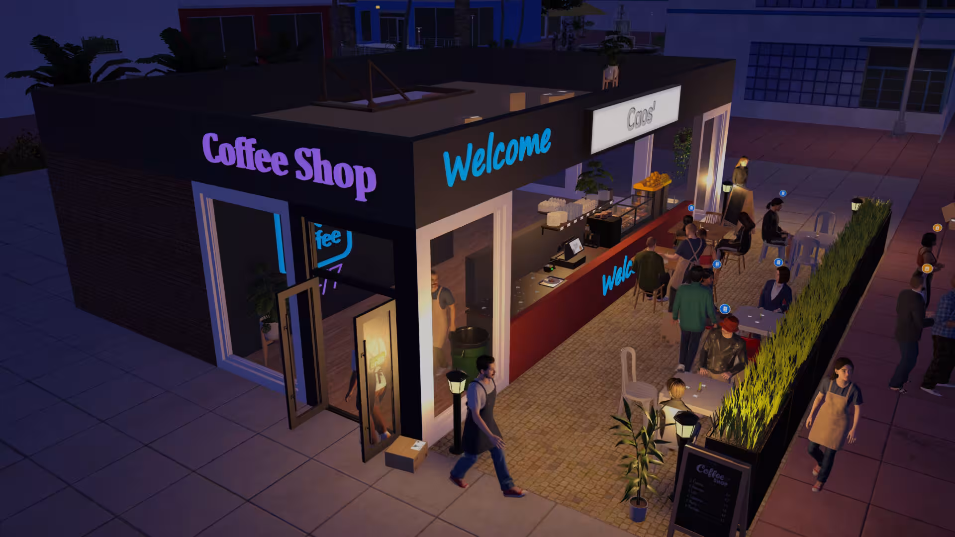 咖啡馆经营模拟/Cafe Business Manager