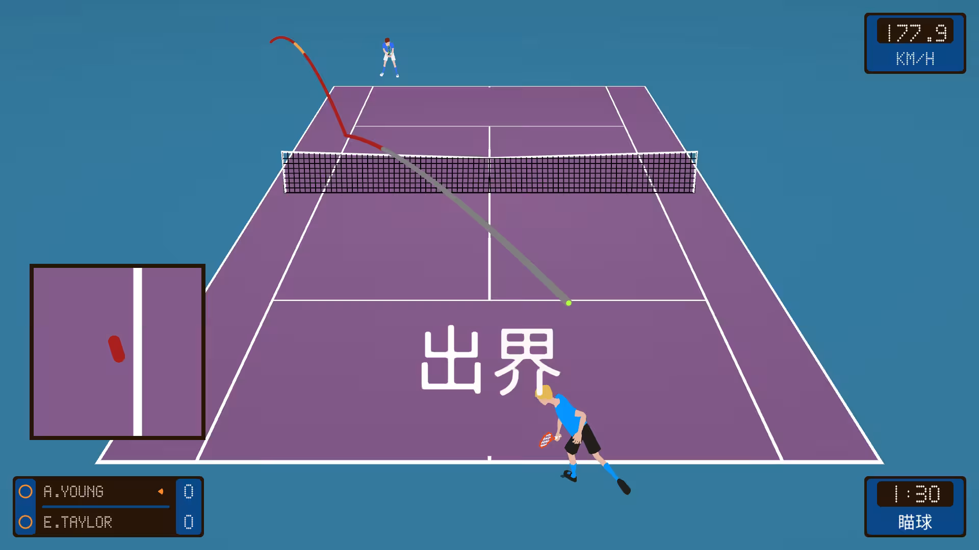 截线者：网球战术/Line Clipper: Tennis Tactics-3