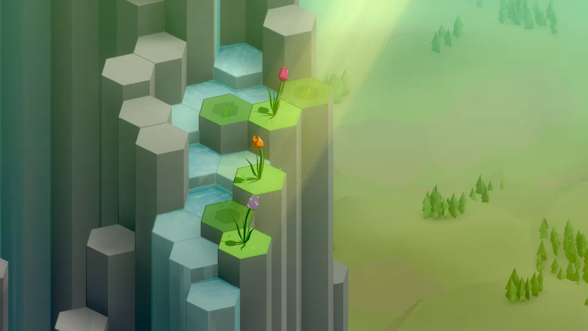 春天的瀑布/Spring Falls-2 春天的瀑布/Spring Falls-2