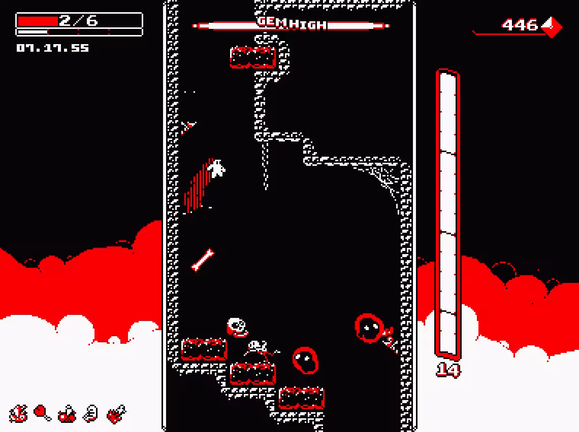 井下探险/坠落深井/Downwell-1 井下探险/坠落深井/Downwell-1