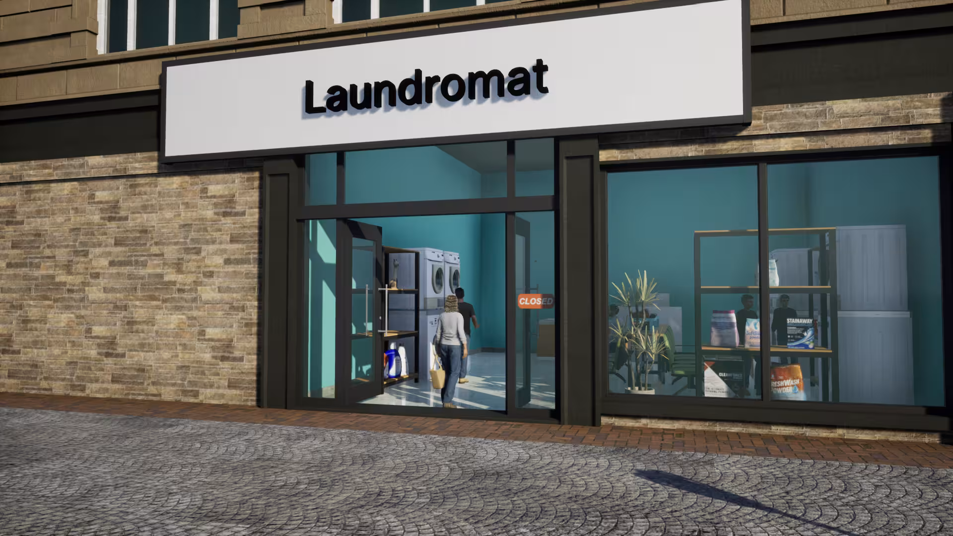 洗衣店经理模拟器/Laundromat Manager Simulator-1 洗衣店经理模拟器/Laundromat Manager Simulator-1