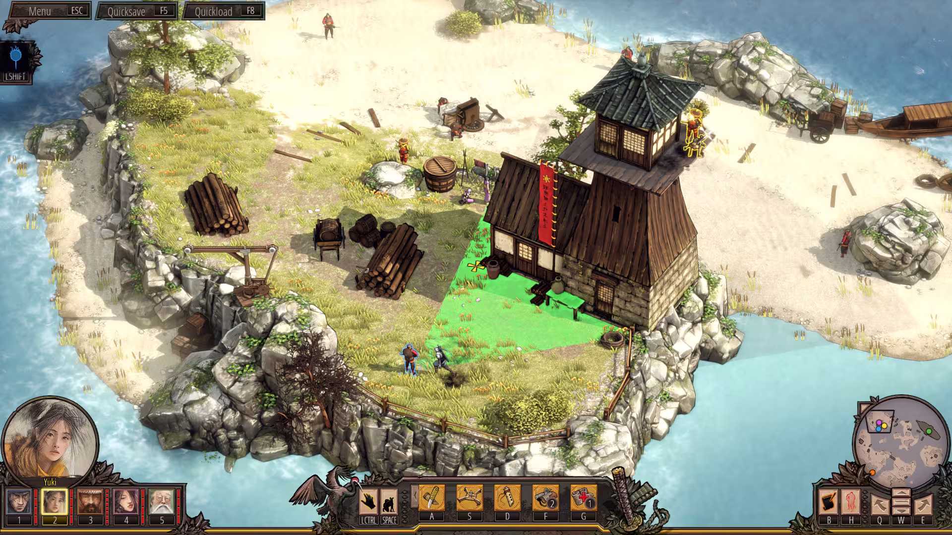 影子战术:将军之刃-爱子的选择/Shadow Tactics: Blades of the Shogun - Aiko's Choice-2 影子战术:将军之刃-爱子的选择/Shadow Tactics: Blades of the Shogun - Aiko's Choice-2