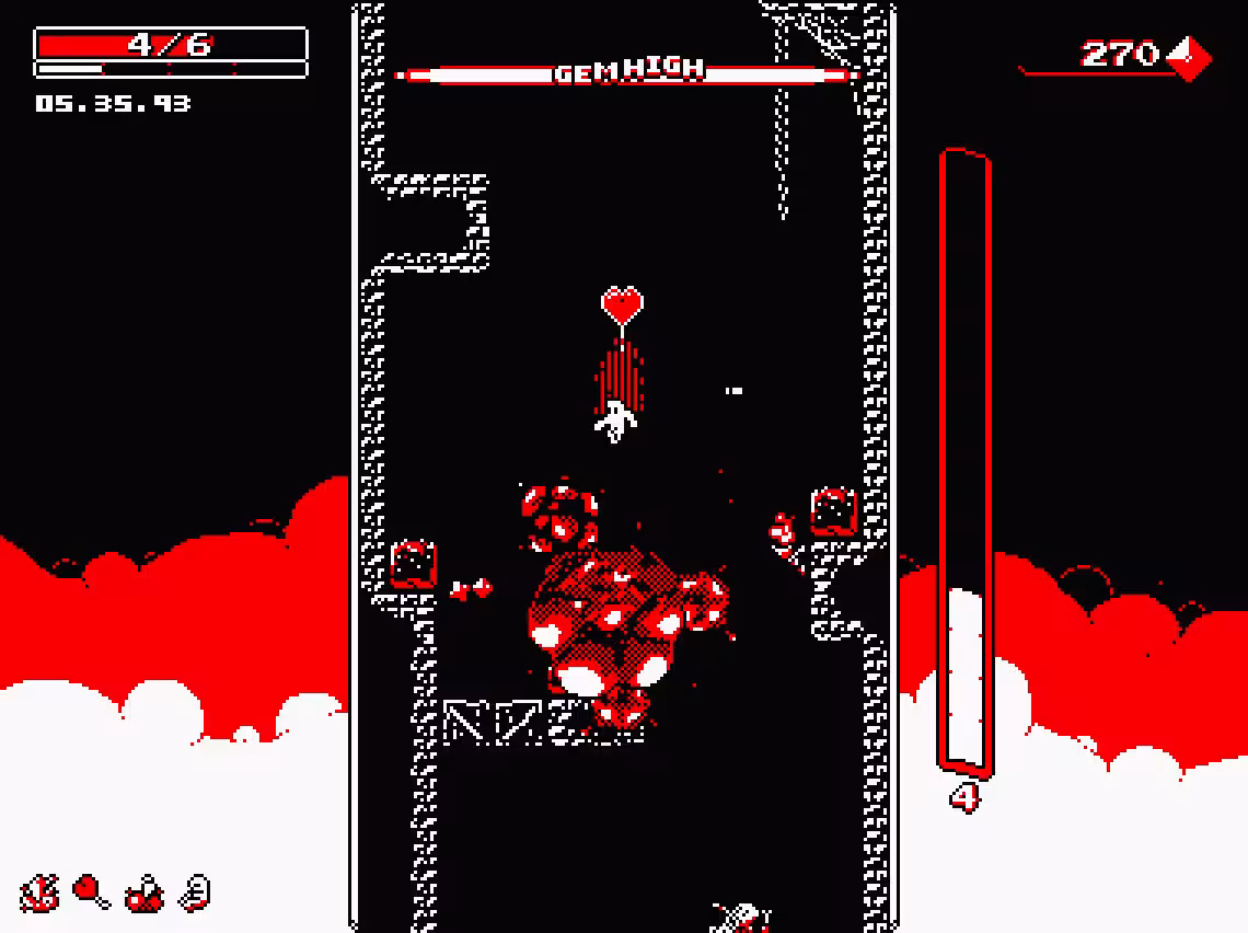 井下探险/坠落深井/Downwell-4 井下探险/坠落深井/Downwell-4