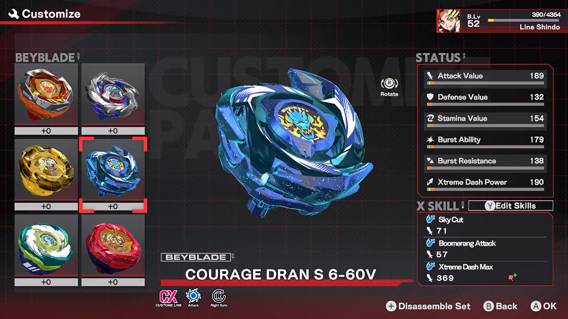爆旋陀螺X：进化对决/BEYBLADE X EVOBATTLE-4