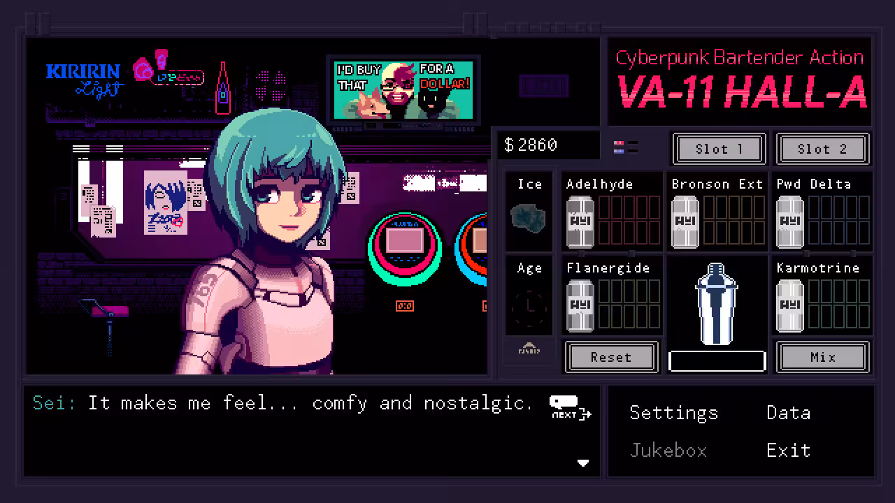 VA-11 HALL-A:赛博朋克酒保行动/VA-11 Hall-A: Cyberpunk Bartender Action-6 VA-11 HALL-A:赛博朋克酒保行动/VA-11 Hall-A: Cyberpunk Bartender Action-6