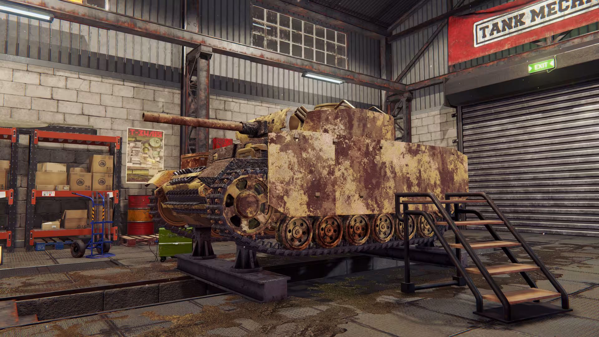 后勤模拟器/坦克维修模拟/坦克修理模拟/Tank Mechanic Simulator-3